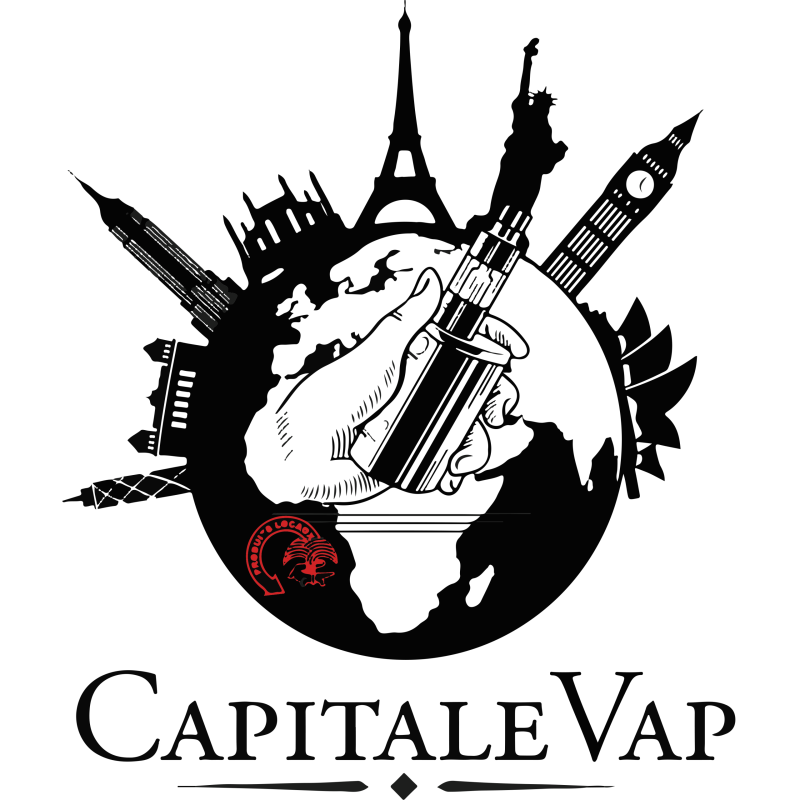 logo de la marque de e-liquide CapitaleVap, e-liquide créé par les buralistes pour les buralistes