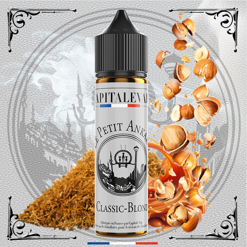 créé par les buralistes, pour les buralistes-visuel-du-petit-Ankara-mockup-fiole-tabac-caramel-noisette-monuments-liquide-prémium-buraliste-capitalevap