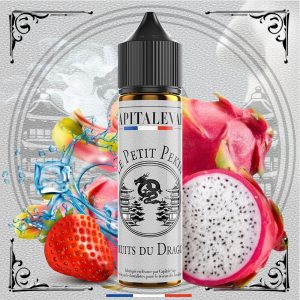 visuel-du-petit-Pékin-Fruit-du-Dragon-fraise-frais-mockup-fiole-Menthe-menthe-glacial-frais-monuments-liquide-prémium-buraliste-capitalevap