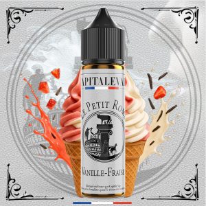 visuel-du-petit-Rome-Glace-Vanille-Fraise-Cornet-Cornetto-Glace-à-l'italienne-mockup-fiole-Menthe-menthe-glacial-frais-monuments-liquide-prémium-buraliste-capitalevap